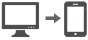 Symbol für Desktop-Mobil-Wechsel